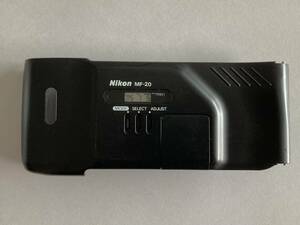 【説明書付】ニコン　Nikon MF-20 (F-801用データバック)