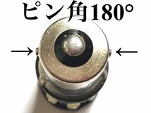 ピン角180 眩しいほど明るい 爆光 LED 12V 24V 兼用 S25 シングル球 2個セット Ba15s レッド　赤　 30V 無極性_画像3