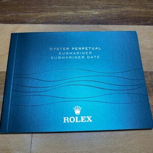 3198【希少必見】ロレックス サブマリーナ 冊子 取扱説明書 2012年度版 ROLEX SUBMARINER 冊子