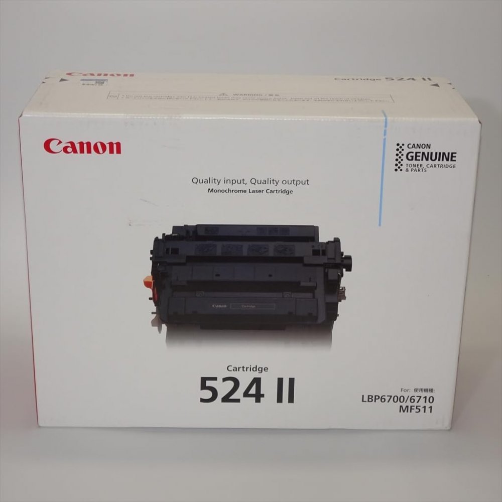 2023年最新】ヤフオク! -canon トナーカートリッジ524 純正の中古品