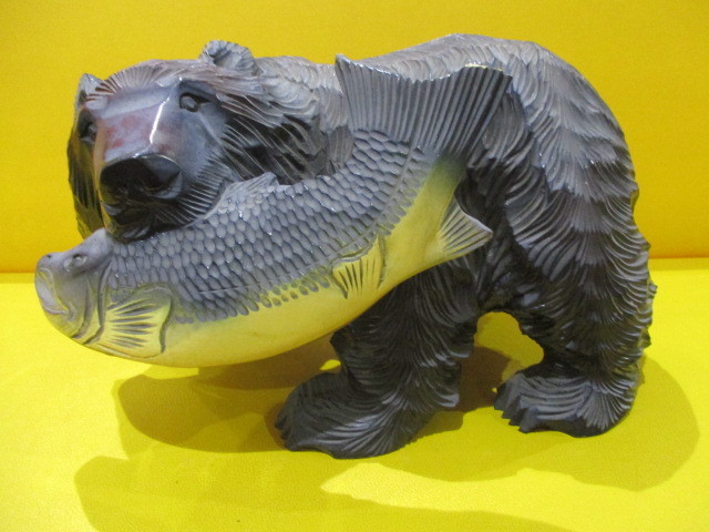 ヤフオク! -木彫り 熊 鮭(その他)の中古品・新品・未使用品一覧