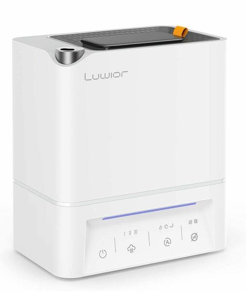 加湿器 卓上 Luwior 電解水除菌 超音波加湿器 大容量 4L