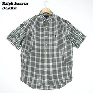 Ralph Lauren BLAKE Shirts S SHIRT23147 Ralph Lauren break кнопка down рубашка рубашка с коротким рукавом 1990 годы 2000 годы 