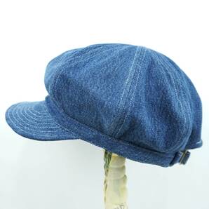 Levi's Indigo Denim Remake Casquette R090 リーバイス インディゴデニム リメイクキャスケット キャスケット ハンドメイド 再構築の画像3