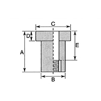 KITACO(キタコ) バイク ウェルナット C-440L M4×P0.7用 0900-678-05010_画像2