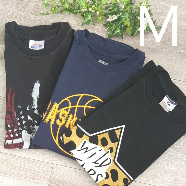 海外古着Tシャツ３枚セット【Ｍ】②