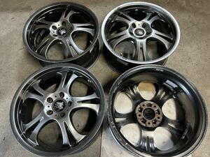 ★WEDS　ケルベロス　4本　モノブック　7.5J+43　　Noah　Voxy　Esquire　Alphard　　Vellfire