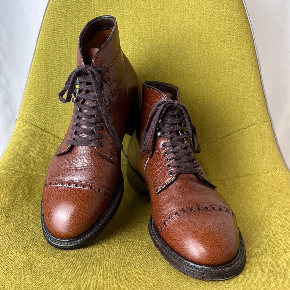 Yahoo!オークション -「alden キャップトゥ」(オールデン) (お Yahoo!オークション -「alden キャップトゥ」(オールデン) (お