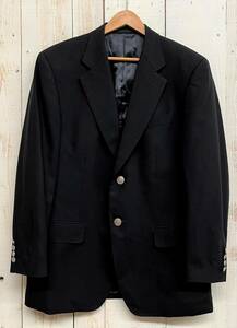 CERRUTI 1881 セルッティ チェルッティ ＊テーラードジャケット ブレザー 上着 ＊C94-W84-T165 size ＊ブラック ＊日本製 ＊総裏地＊秋冬用