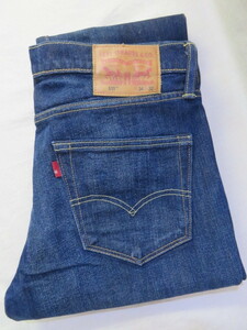 ☆Levi's リーバイス 511 タイトストレート スリム WHITE OAK CONE DENIM 加工入り ヒゲ ハチノス For over 140 140周年記念 W34 Rのみタブ