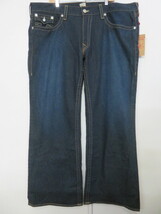 ☆米国製 新品 タグ付き 大きい W44 TRUE RELIGION トゥルーレリジョン BILLY ブーツカット デニムパンツ フレア ジーンズ MADE IN USA☆_画像9