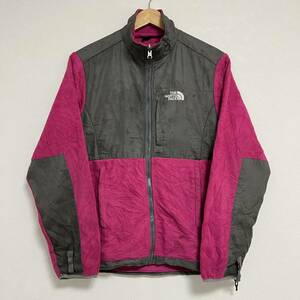 ★THE NORTH FACE ザ ノースフェイス★フリース ジャケット ジャンパー アウター デナリ アウトドア ピンク グレー レディース S/DD5695