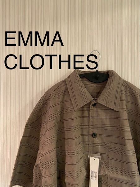 EMMA CLOTHES(エマ クローズ) オーバーサイズ　レギュラカラーシャツ