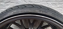 粗メッシュ 7.5J ＋40 4穴 100 185/35R17 ナンカン NS-Ⅱ 4本 中古 メーカー不明 深リム_画像8