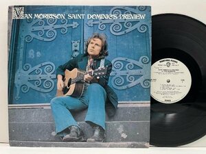 希少 白プロモ USオリジ VAN MORRISON Saint Dominic's Preview ('72 Warner) インサート完品 ヴァン・モリソン／セント・ドミニクの予言