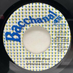 美盤!! JAオリジナル 7インチ SPRAGGA BENZ Warriors ('05 Bacchanal 45) Dancehall スプラガ・ベンツ 45RPM.