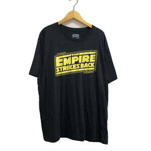 【980円スタート】USA 古着 半袖 Tシャツ スターウォーズ STAR WARS ロゴ 帝国の逆襲 オーバーサイズ メンズXL 古着卸 BA0998