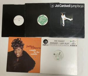 ‘90 HOUSE 12inch 5枚セット★90年代 Joi cardwell Black science orchestra eightball records basement boysなど　ジャンク扱い