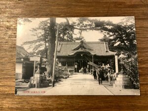 JJ-1106 ■送料込■ 県社 人丸神社 明石市 人 人物 建物 建築物 景色 風景 絵葉書 エンタイア 古写真 写真 印刷物/くSIら