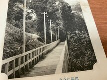 FF-5338 ■送料込■ 神奈川県 相州 江ノ島 竜口園遊園地 橋 塔 名所 遊園地 戦前 風景 景色 エンタイア 絵葉書 写真 古写真/くNAら_画像3