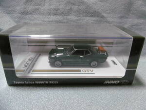 未開封新品 INNO 1/64 Toyota Celica 1600GTV (TA22) GREEN