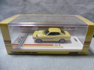 未開封新品 INNO 1/64 Toyota Celica 1600GT (TA22) YELLOW