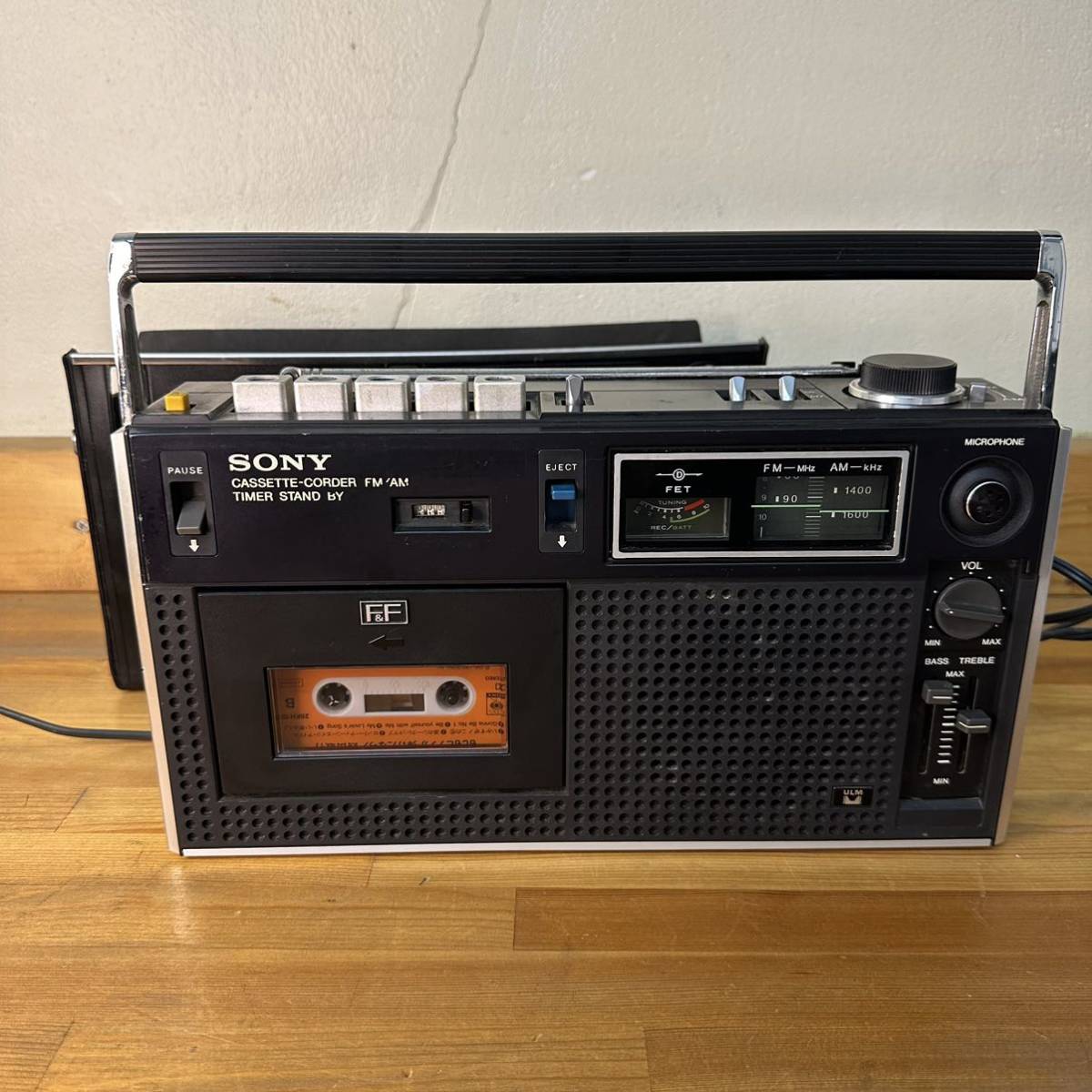 昭和レトロ ソニー SONY ラジカセ CF-1900 | JChere雅虎拍卖代购