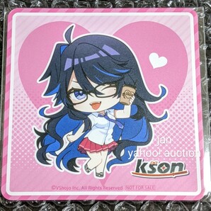 GiGO たい焼き 秋葉原 コラボ VShojo焼き 限定 特典 ノベルティ コースター kson 新品 ドリンク 検索 セガ SEGA ケイソン