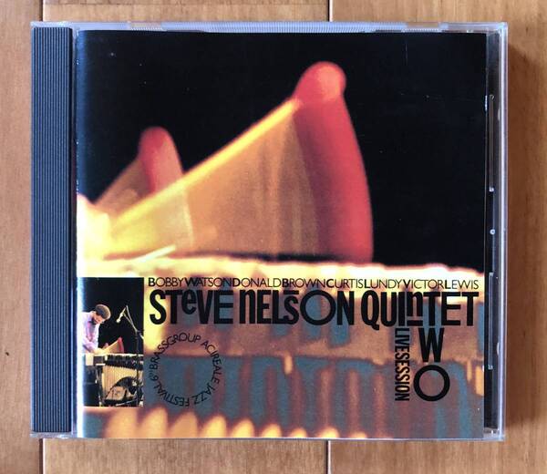 CD-July / 伊 RED Ｒecords / Ｌive Ｓession Ｔwo　/　Ｓteve Ｎelson ＆Bobby Watson Quintet