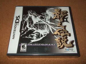 新品(北米版)ニンテンドーDSソフト 影之伝説(影の伝説)THE LEGEND OF KAGE 2
