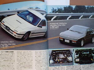 【送料無料】『ドライバー』旧車/RX-7×ポルシェ944/サニー/アコード/セリカ×プレリュード 1985.11.5 昭和60年driver【G3-103】