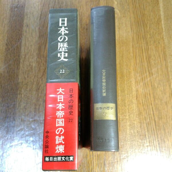 日本の歴史（22）　大日本帝国の試煉　中央公論社