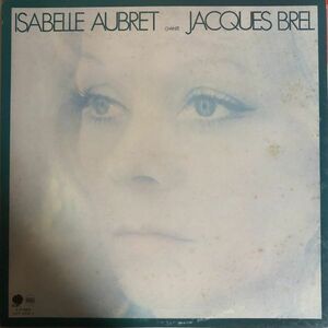 Isabelle Aubret - Chante Jacques Brel / UXP-659-V / 1975年 / JPN