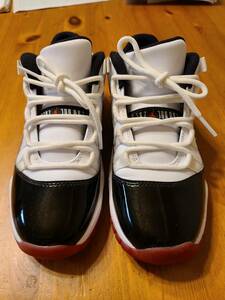 ~ free shipping ~ Jordan11Low GymRed beautiful goods 