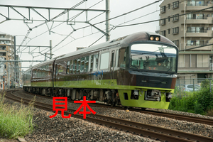 鉄道写真データ（JPEG）、00141326、たんばらラベンダー号回送（リゾートやまどり、485系）、JR高崎線、宮原〜大宮2013.07.28（7247×4837