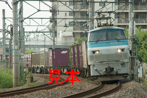 鉄道写真データ（JPEG）、00141330、EF66-107＋貨物、JR高崎線、大宮〜宮原、2013.07.28、（7105×4742）