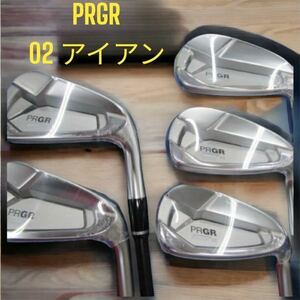 PRGR プロギア 02 アイアン 2023 5本セット 6-P M-37