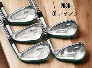 PRGR プロギア 2023 01 アイアン 6-P 5本セット N.S.PRO MODUS3 TOUR 115