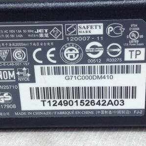 Z-411 TOSHIBA 製 PA3917U-1ACA 仕様 19V 3.42A ノートPC用ACアダプター 即決品の画像8