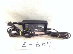 Z-607 NEC made PA-1900-23 specification 19V 4.74A Note PC for AC adaptor prompt decision goods 