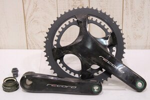 ★Campagnolo カンパニョーロ RECORD 2x12s 172.5mm 53-39T ウルトラトルク クランクセット 超美品