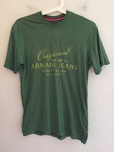 【送料無料】中古 ARMANI JEANS アルマーニジーンズ Tシャツ サイズ S