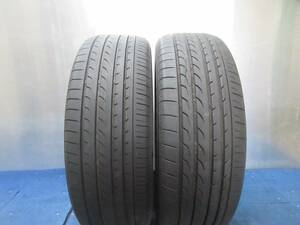 ★8-9分山★21年製★ ヨコハマBluEarth RV-02 215/60R17　2本セット　D1210