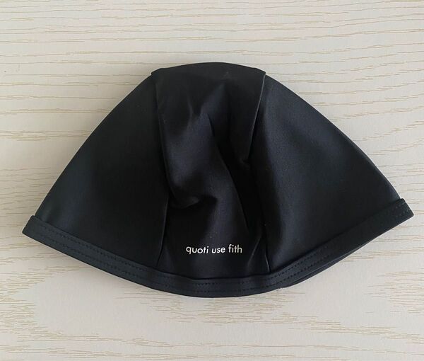 フィス fith スイムキャップ ブラック タグ付き 新品