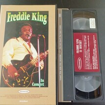 VHS_10】フレディ・キング イン コンサート ギター・レジェンドシリーズ VHS ビデオテープ_画像1