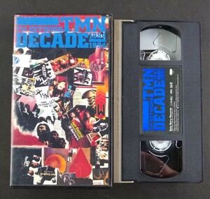 VHS_15】TMN TMネットワーク DECADE ビデオテープ