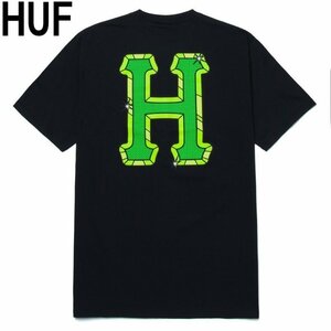 HUF Amazing H T-Shirt Black L Tシャツ