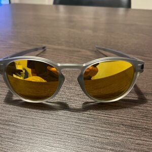 OAKLEY LATCH サングラス グレー クリア ミラー加工 OAKLEY