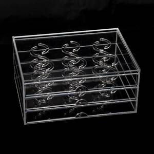  acrylic fiber eyelashes auger nai The - box false eyelashes storage 