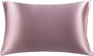  шелк подушка покрытие .....- mauve ( примерно )50*65cm